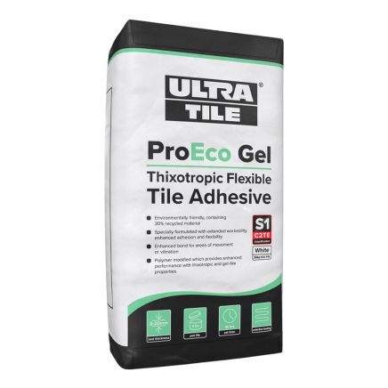 UltraTile ProEco Gel Flexible Wall & Floor Tile Adhesive - 20kg