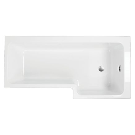 Lorenz Right Hand L-Shape Shower Bath 1700x820mm