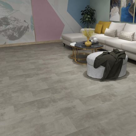 Kingsley Rigid Core SPC Grafito Concrete Vinyl Flooring 305x610mm