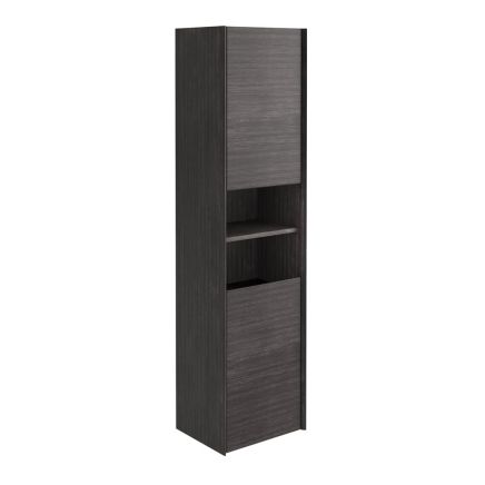 Snowdon Leached Oak Wall Mounted Tall Storage Cabinet