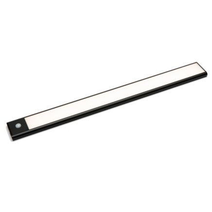 Rechargeable Black LED Light Bar with PIR Motion Sensor 450mm