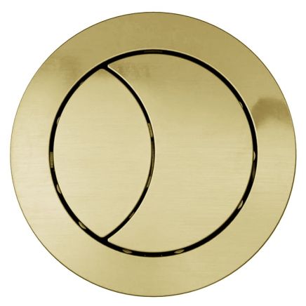 Artisan Brushed Gold Toilet Push Button