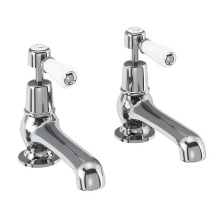 Burlington Kensington Chrome Bath Tap Pair