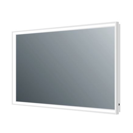 Adison Chrome Framed LED Backlit Heated Bathroom Mirror 1000x700mm