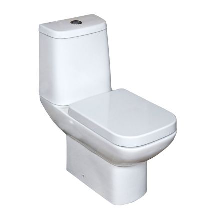 Tolworth Close Coupled Toilet with Soft Close Seat