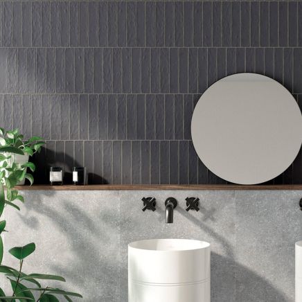 Aurora Antracita Matt Porcelain Tile 250x50mm