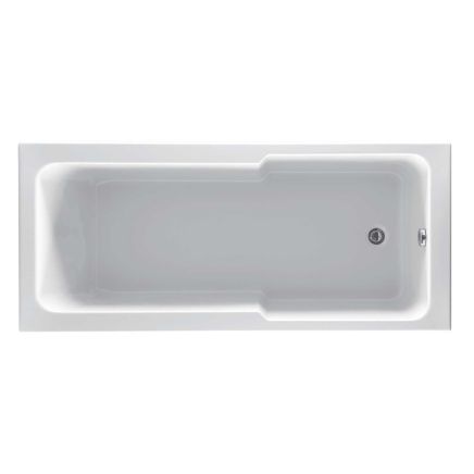 Jorden Reinforced Acrylic Compact Shower Bath 1700x750mm