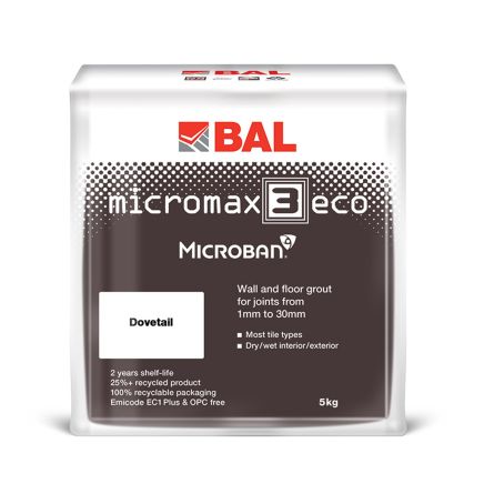 BAL Micromax3 ECO Dovetail Grout 5kg