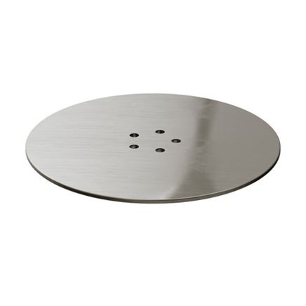 90mm Nickel Brass Shower Waste Cover