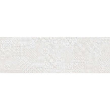 Houston Matt White Decor Ceramic Tile 1200x400mm