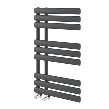 Rayner Grey Designer Heated Towel Rail 820x500mm