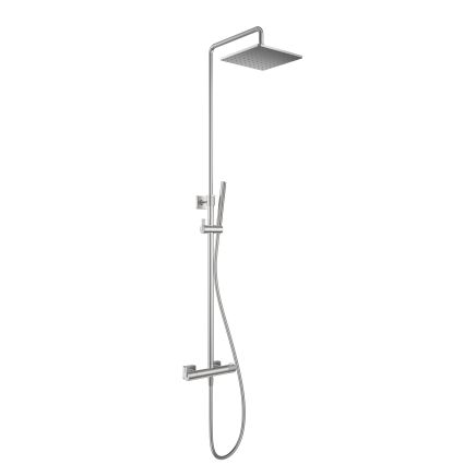 Thane Brushed Nickel Thermostatic Exposed Shower Pack