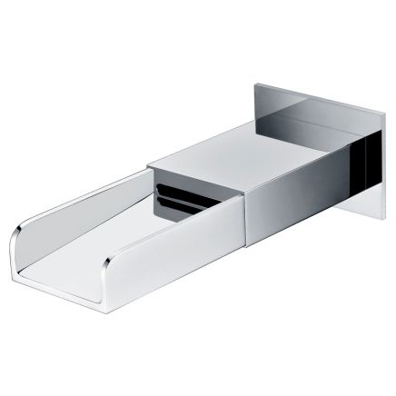 Cairo Chrome Wall Mounted Bath Spout