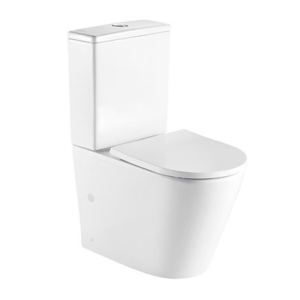 Froxfield Close Coupled Toilet with Soft Close Seat & CycloFlush