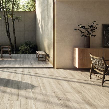 Towerhouse Taupe Matt Porcelain Wood Tile - 1510x240mm