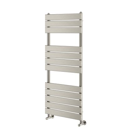 Rosa Brushed Bronze Heated Towel Rail - 1200x500mm