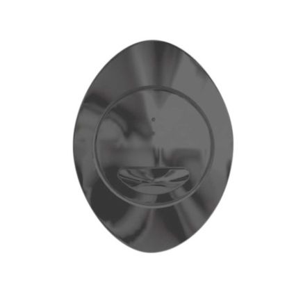 Apache Gunmetal Oval Dual Toilet Flush Button