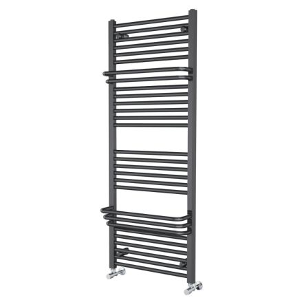 Pico Anthracite Heated Towel Rail 1400x550mm