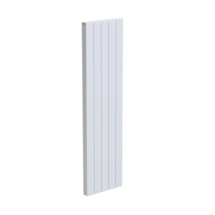 Tesoro White Textured Double Reversible Aluminium Radiator 1800x475mm