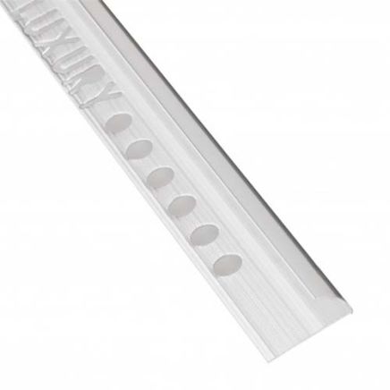 Tileasy Round 8mm Aluminium Tile Trim Bright Silver