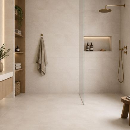 Cortez Beige Stone Porcelain Tile 300x600mm