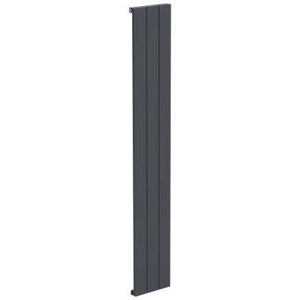 Tesoro Anthracite Single Linear Aluminium Radiator 1800x285mm