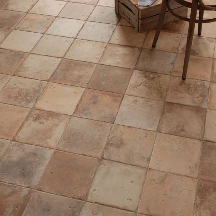 Attica Brown Matt Ceramic Terracotta Tile  450x450mm