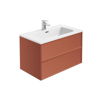 Kendal Rose Wall Hung Vanity Unit 800mm