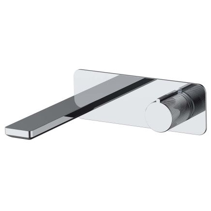 Coach Chrome Wall Mounted Basin Mixer Tap
