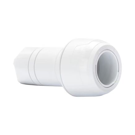 Wavin Hep2O Keyless Socket Reducer Push Fit Spigot White Plastic 22x15mm Pack of 10 - KL2-22
