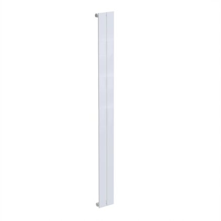 Livio White Vertical Single Panel Aluminium Radiator 1800x180mm
