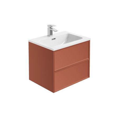 Kendal Rose Wall Hung Vanity Unit - 600mm