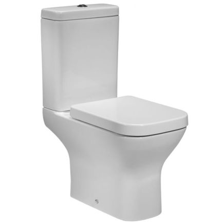 Tavistock Structure Open Back Closed Coupled Toilet with Soft Close Seat