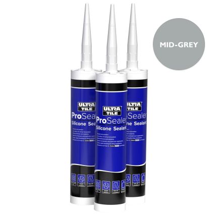 ProSealer Silicone Sealant Mid Grey 310ml