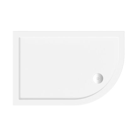Low Profile Right Hand Offset Quadrant Shower Tray 1000x900mm