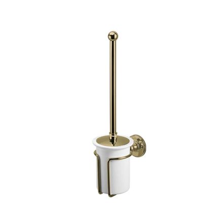 Burlington Toilet Brush Holder - Gold