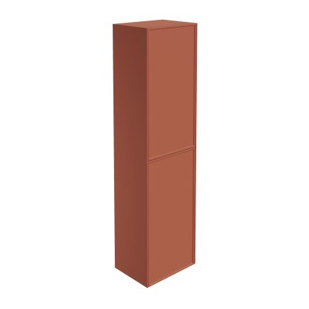 Kendal Wall Hung Tall Storage Unit in Rose
