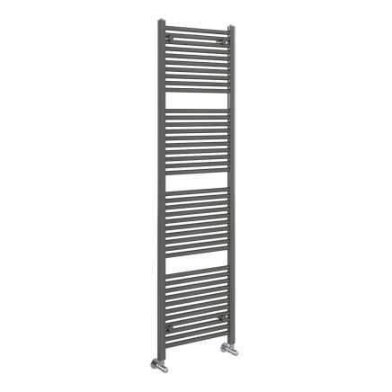 Neptune Anthracite Heated Towel Rail 1800x500mm