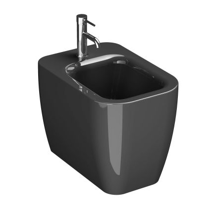 Micheli Grafite Gloss Back to Wall Bidet