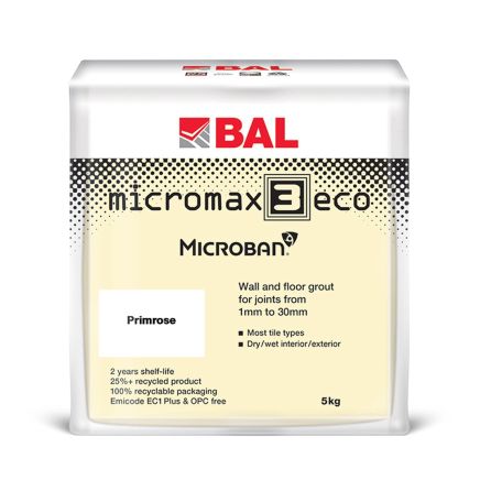 BAL Micromax3 ECO Primrose Grout 5kg