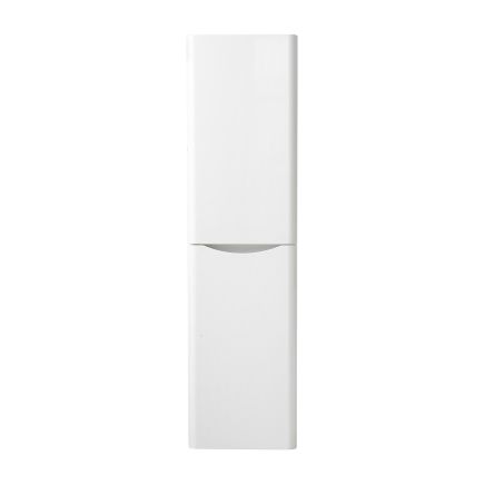 Erin Gloss White Wall Mounted Right Hand Tall Storage Cabinet