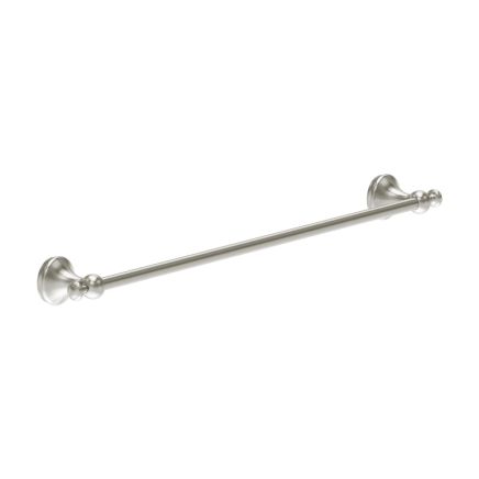 Warwick Brushed Nickel Traditional Single Towel Rail