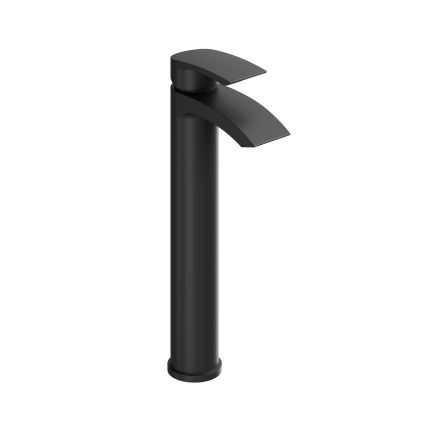 Tear Matt Black Tall Basin Mono Tap