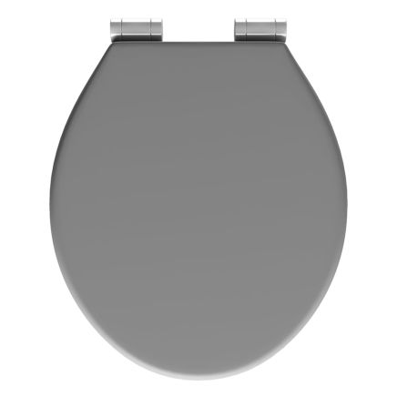 Universal Soft Closing Toilet Seat Light Grey