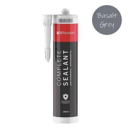 Vero Shower Wall Panel Basalt Grey Colour Match Silicone Sealant