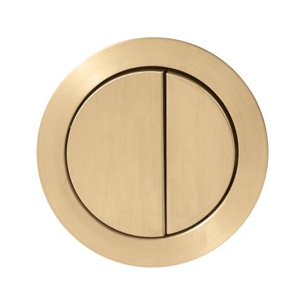 Alfrick Brushed Gold CycloFlush Toilet Push Button