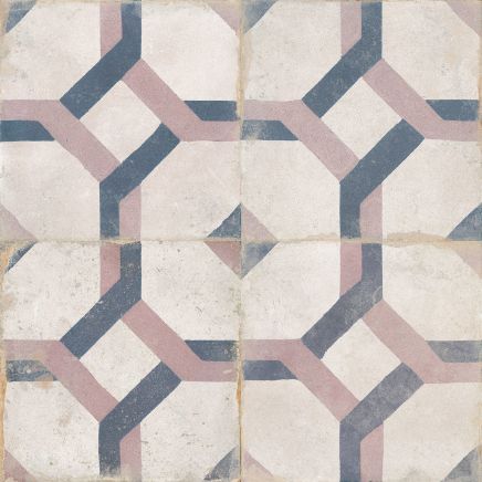 Butterfly Violet Matt Ceramic Tile 450x450mm