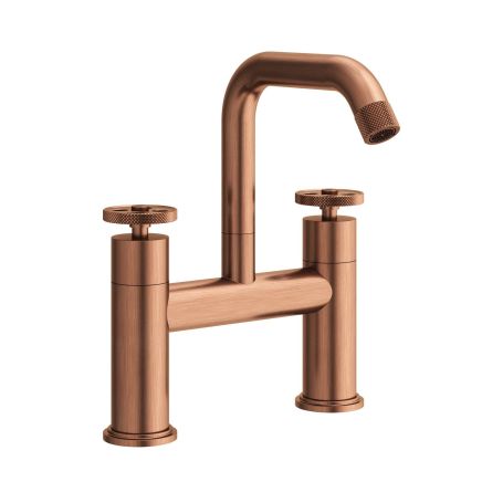 Urban Brushed Bronze Bath Filler Tap