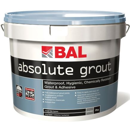 BAL Absolute Epoxy Smoke Grout 2kg