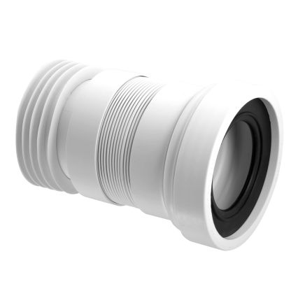 McAlpine 100mm - 160mm Flexible WC Connector - WC-F18R